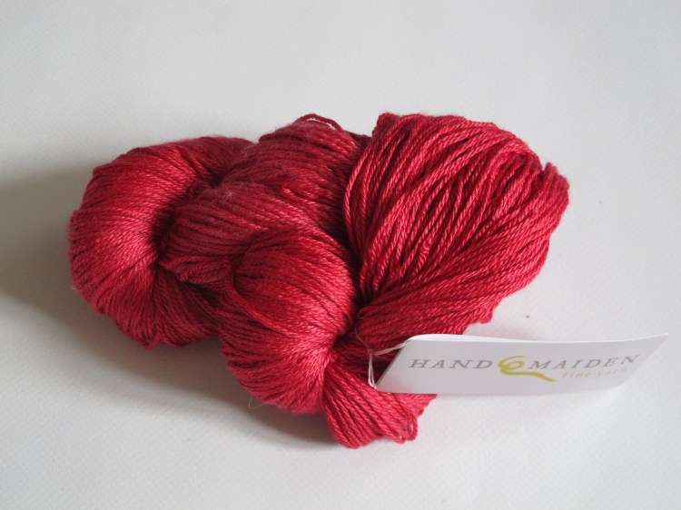 Handmaiden Sea sock Ruby Red