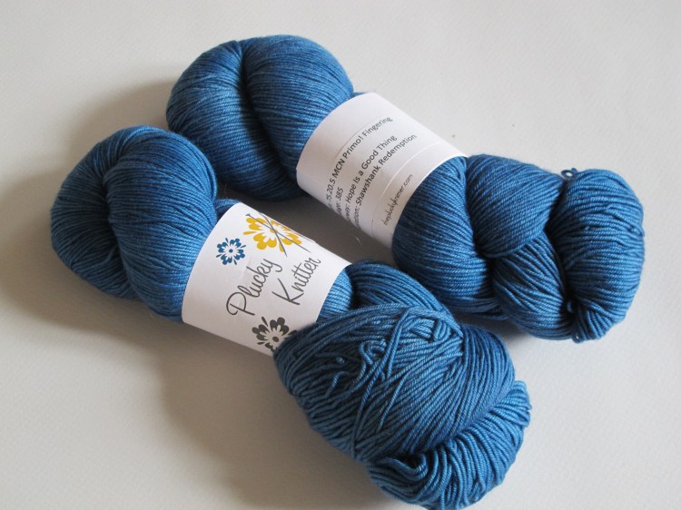 Plucky Knitter Primo fingering Hope is a good thing